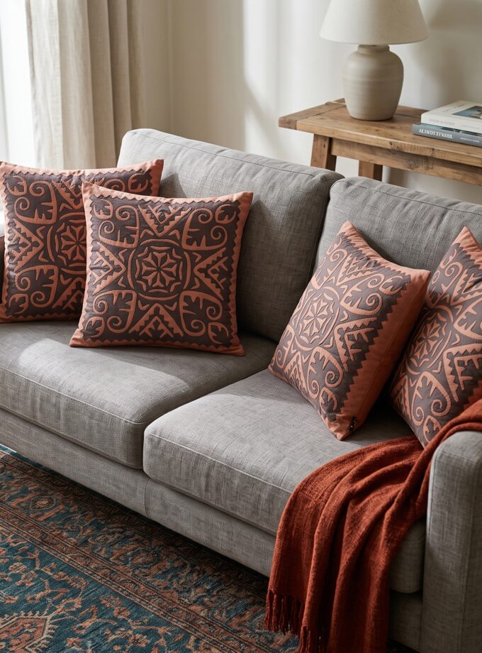 4-piece Cushion Cover Set