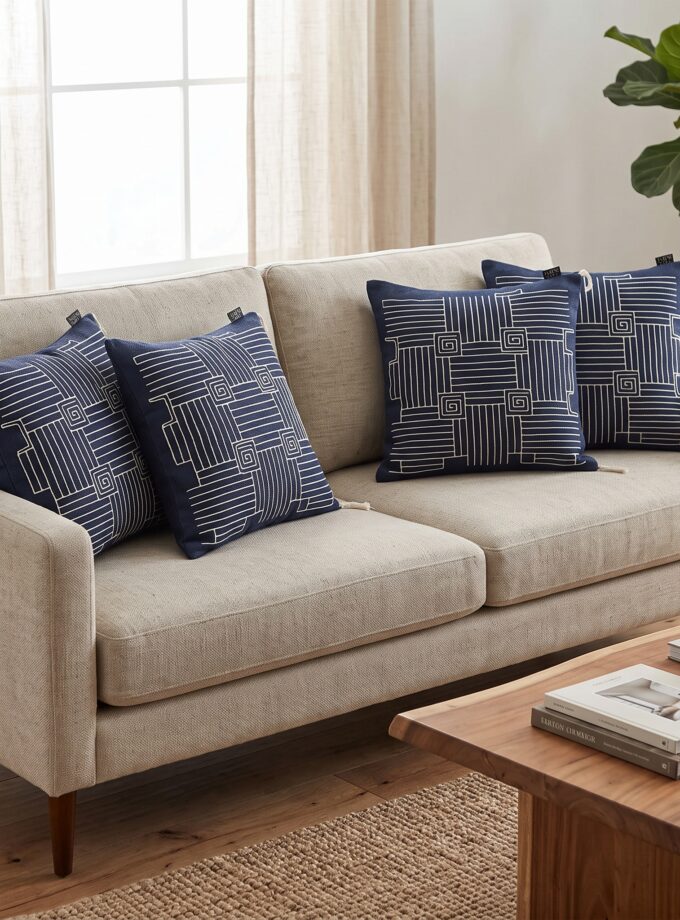 4-piece Cushion Cover Set