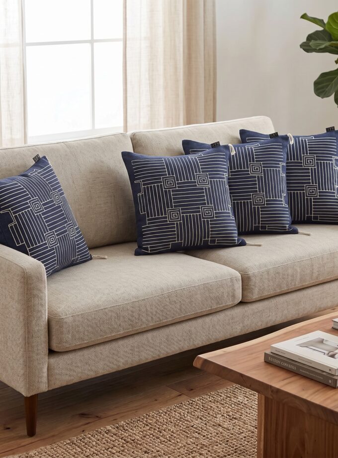 4-piece Cushion Cover Set